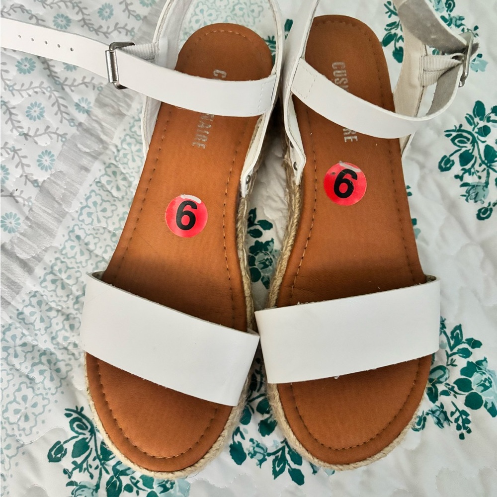 Women's White Sandals